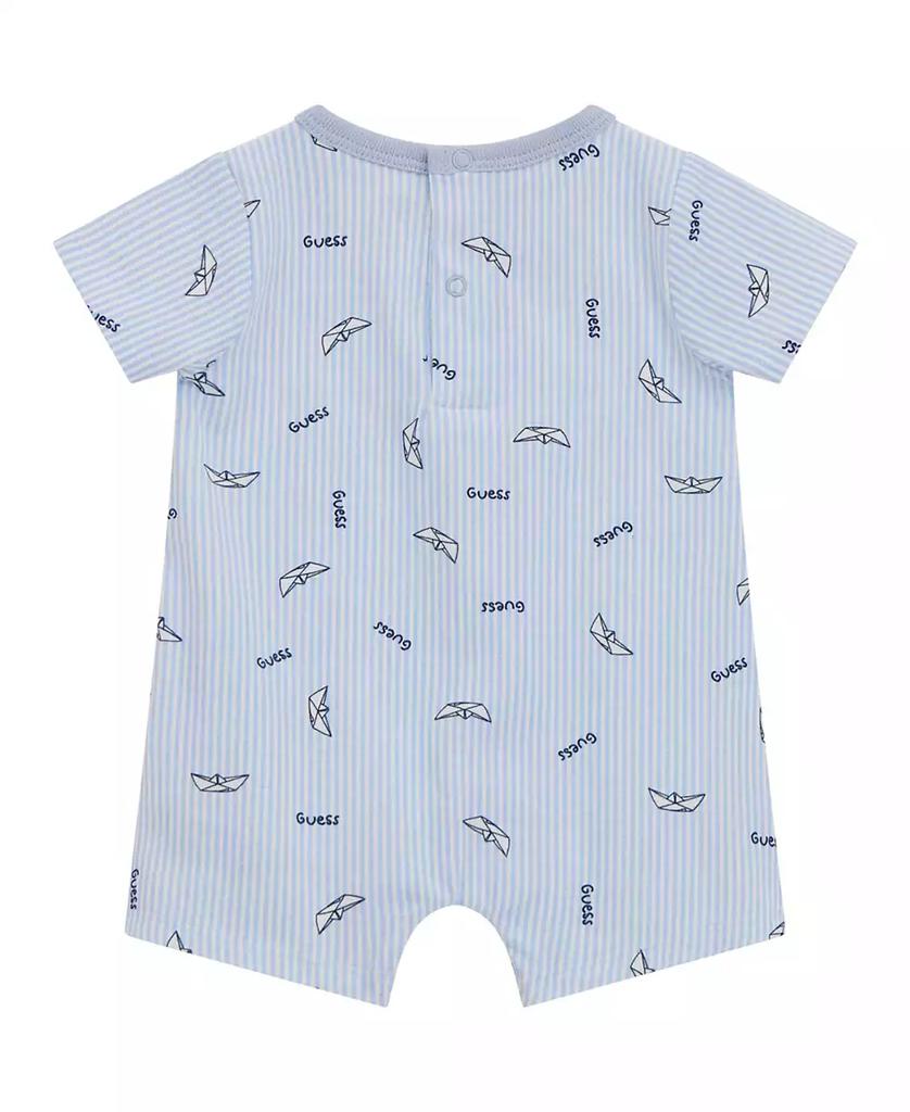 GUESS Baby Boys Stretch Jersey Shortall