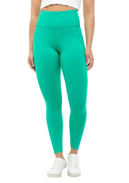 Crown & Ivy™ Ivy Womens Scalloped Pocket Leggings 1