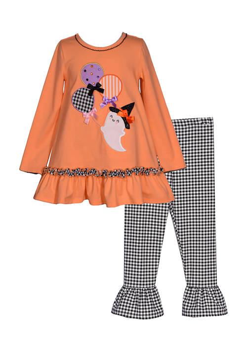 Bonnie Jean Jean Girls 7 16 Ghost Applique Set