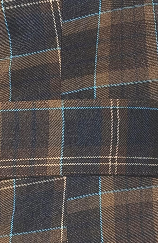 ALEXIA ADMOR Janna Plaid Longline Blazer 3