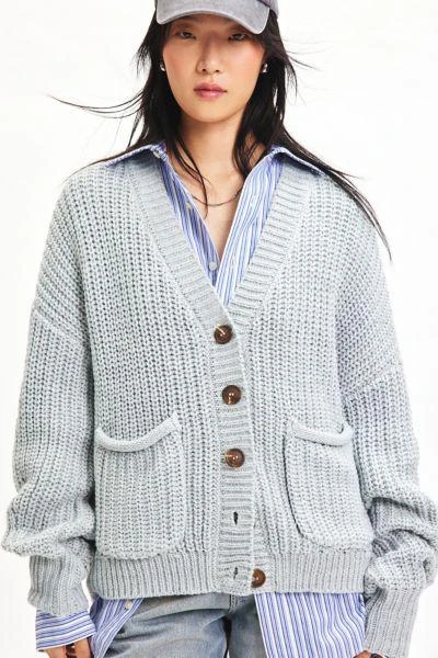 BDG BDG Vini Chunky Knit Oversized Cardigan 2