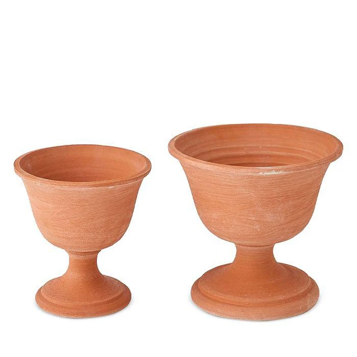 Global Views Villa Chalice Compote Terracotta, Small 3
