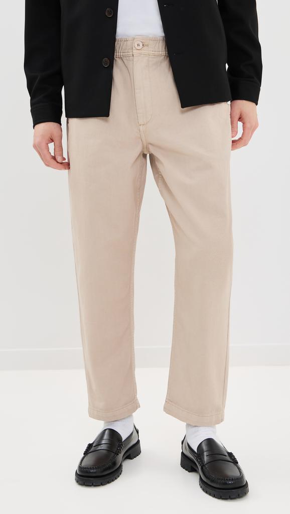 Wax London Cotton Twill Kurt Trousers