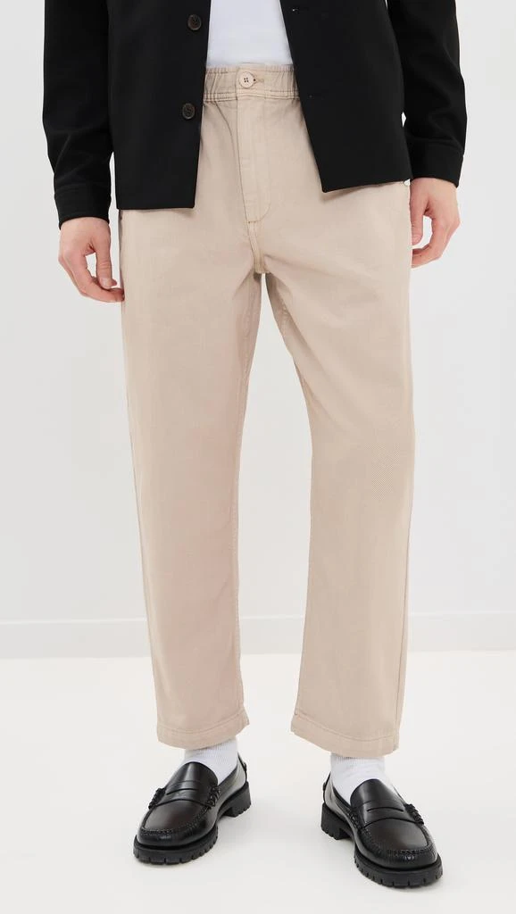 Wax London Cotton Twill Kurt Trousers 2
