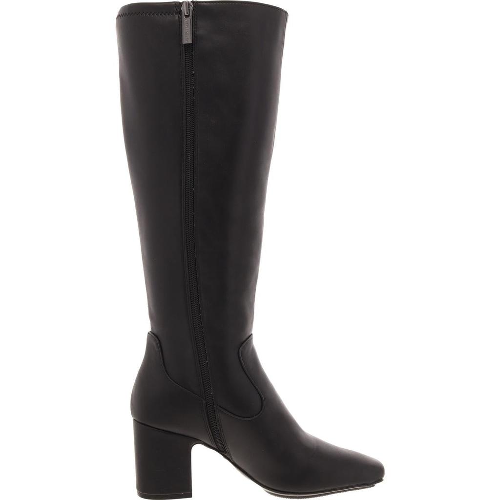 Anne Klein Toronto Womens Zip Up Slip On Knee-High Boots