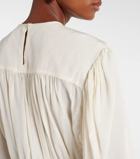 Isabel Marant Gelina crêpe de chine blouse 6