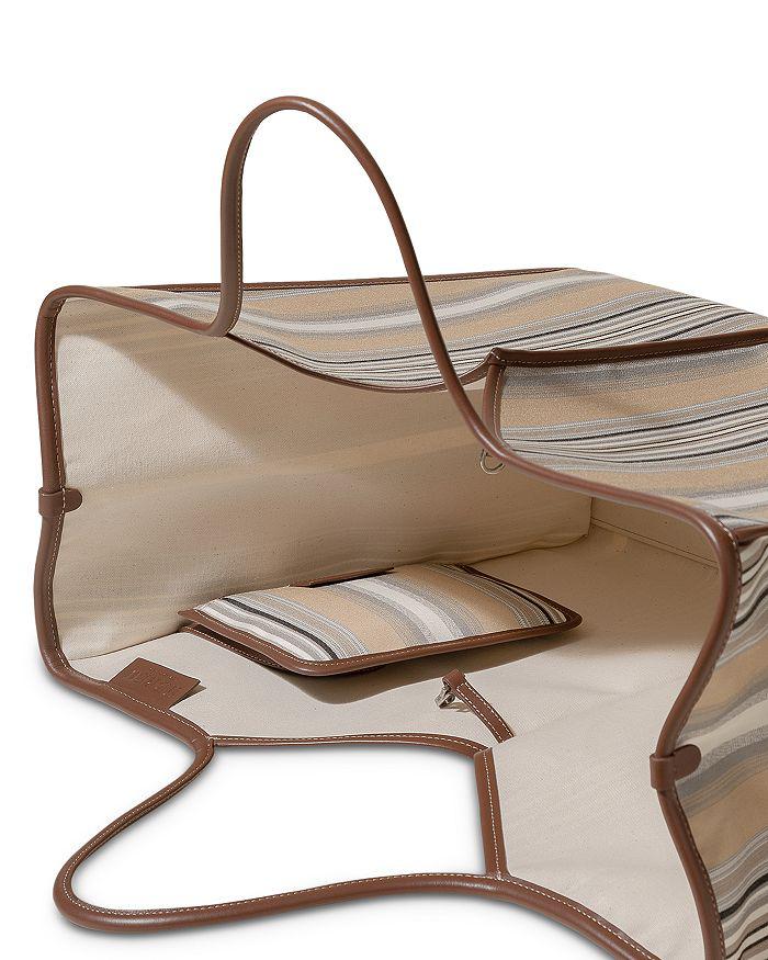 Hereu Calella Squared Striped Tote
