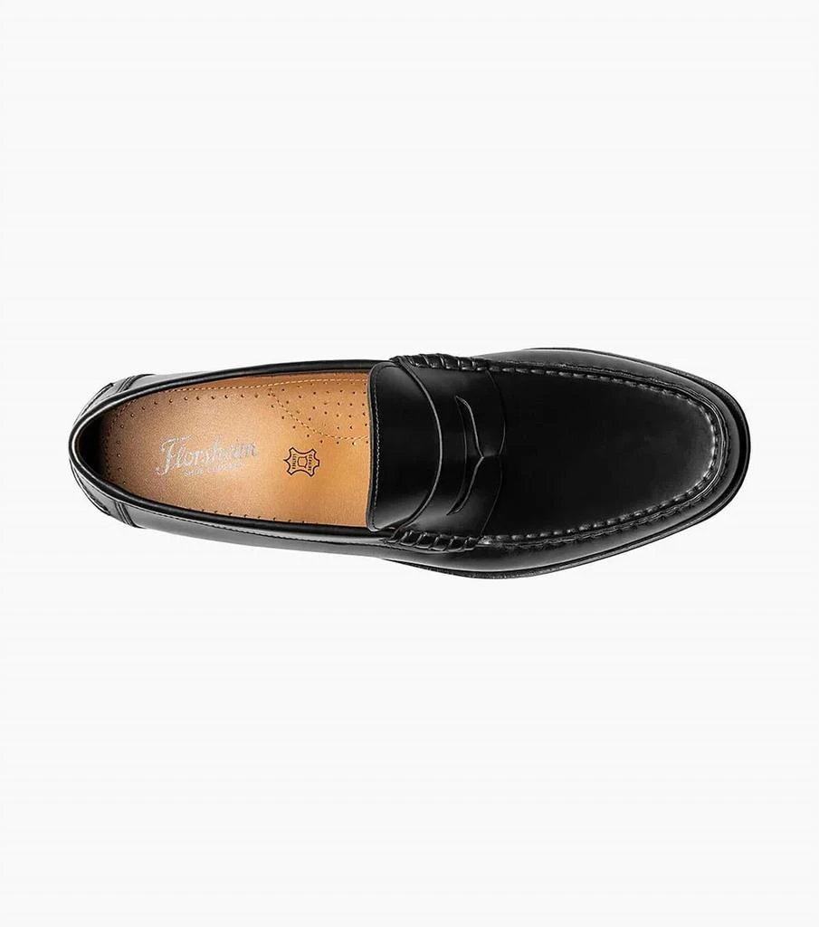 Florsheim Men's Berkley Flex Moc Toe Penny Loafer - Medium Width In Black 4