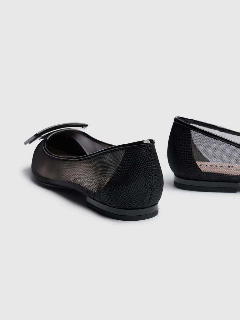 Roger Vivier 5mm Gommettine Mesh Ballerina Flats 4