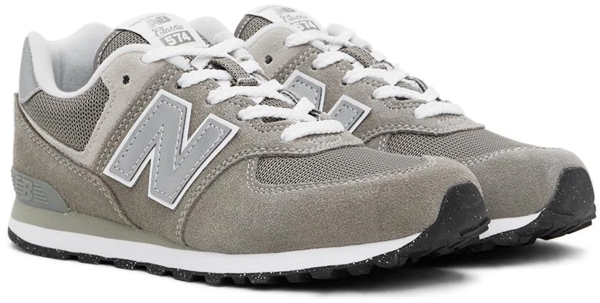 New Balance Kids Gray 574 Core Big Kids Sneakers 4