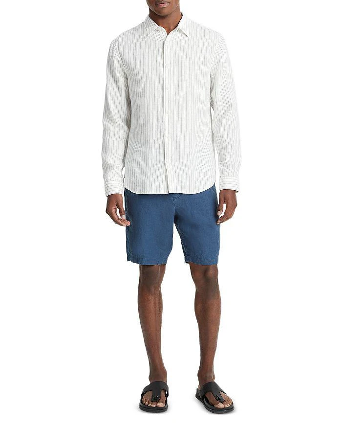 Vince Regular Fit Bayside Striped Shirt  2