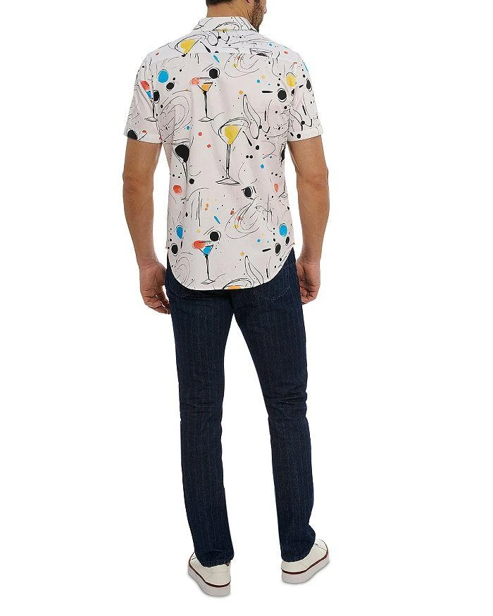Robert Graham El Estio Cotton Stretch Printed Classic Fit Button Down Shirt 3