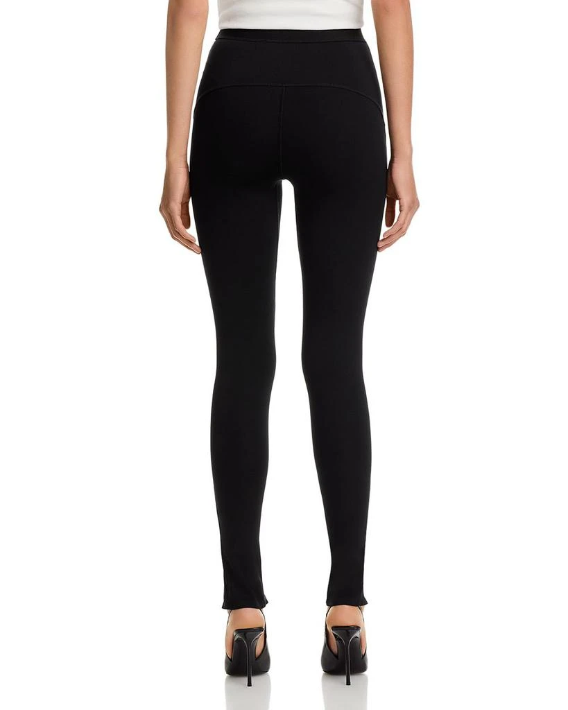 WARDROBE.NYC Zip Leggings 3