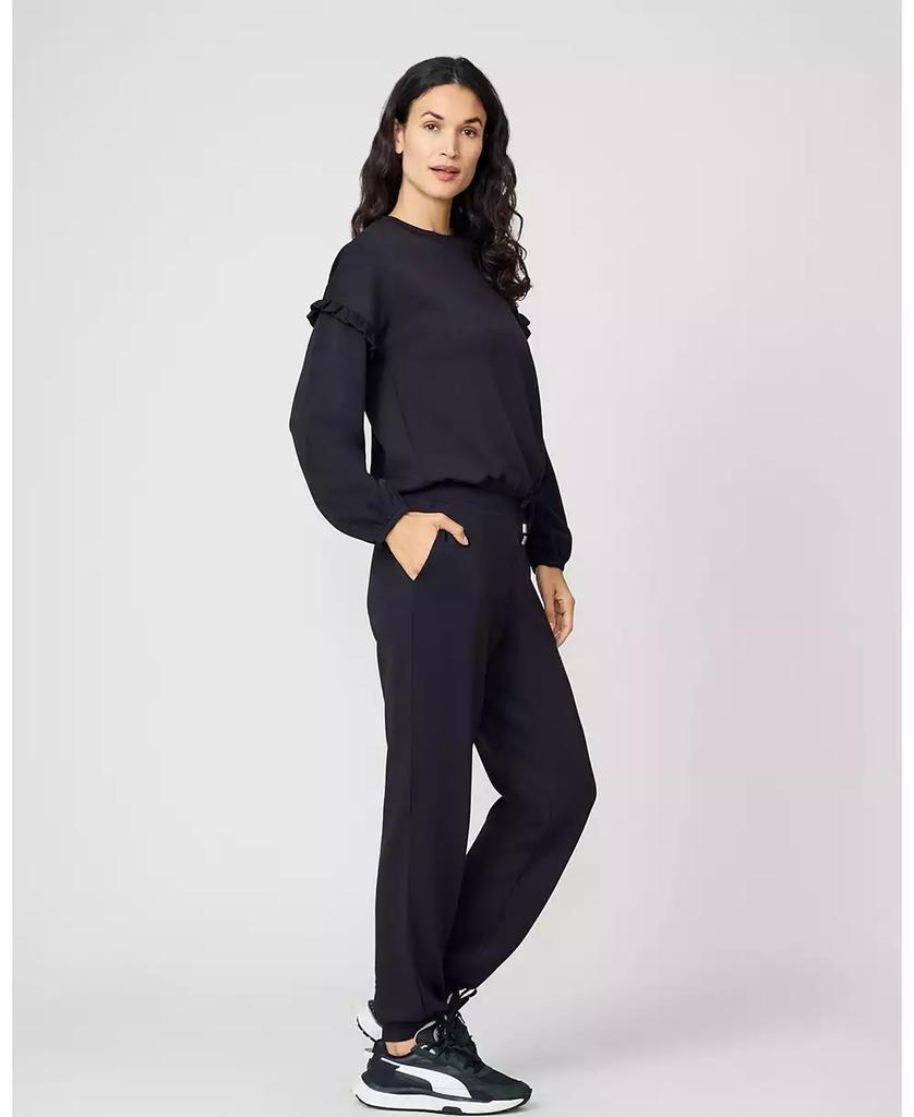 Cable & Gauge Women's Bubble Hem Jogger Set