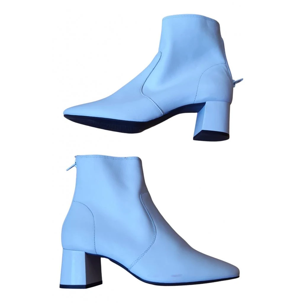 Mango Mango Leather ankle boots 1