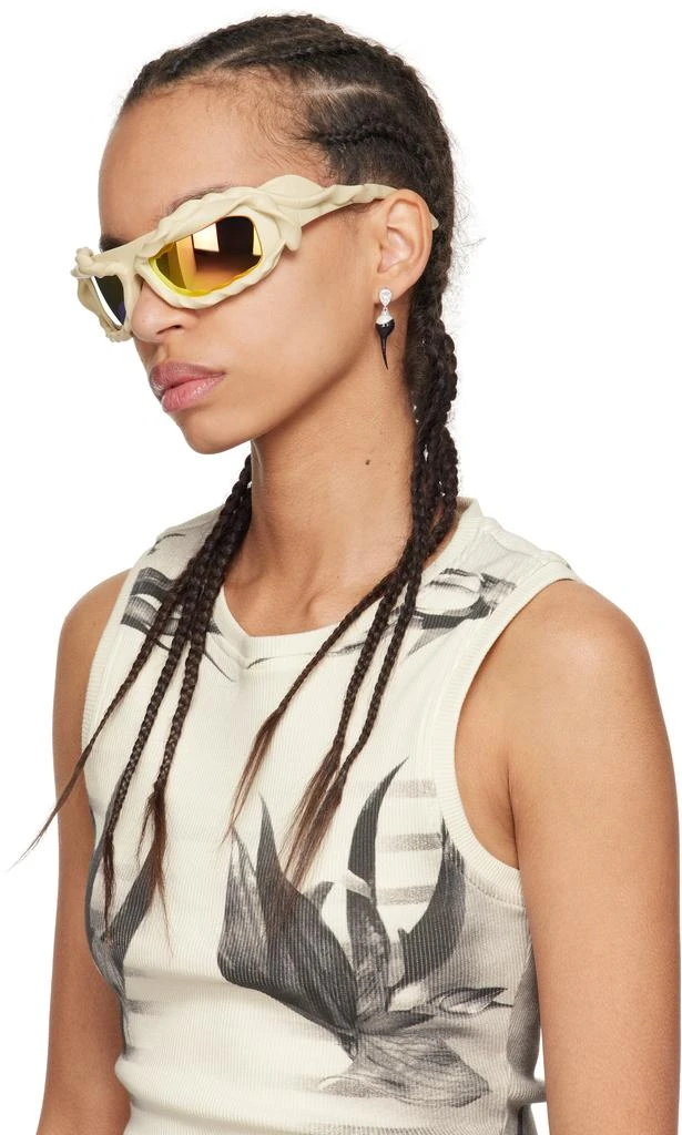 Ottolinger Beige Twisted Sunglasses 4