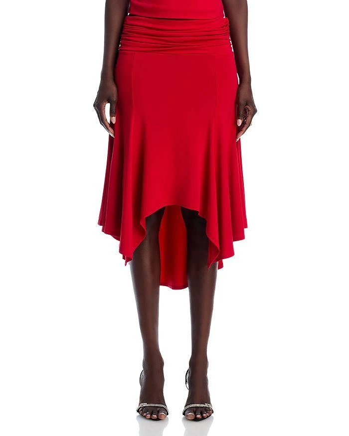 Danielle Guizio Soffiano Skirt 6