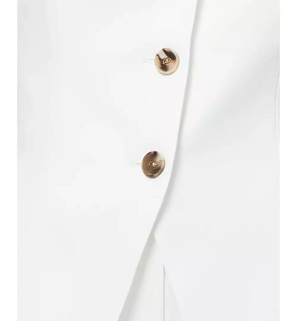 French Connection Women's Harrie Boat Neck Button-Front Vest 4