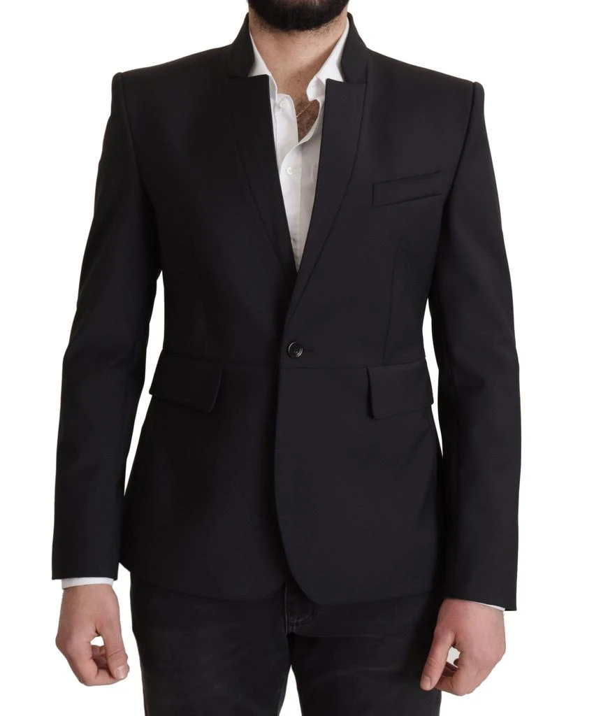 Dolce 
Gabbana Wool Single Breasted Coat Men Men
s Blazer