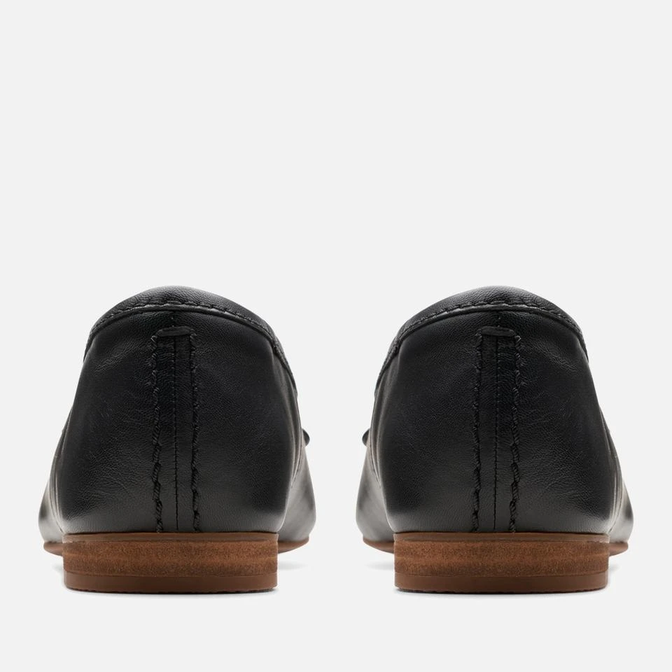Clarks CLARKS WOMEN'S FAWNA LILY LEATHER BALLET FLATS 4