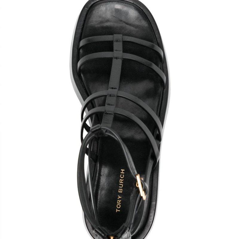 Tory Burch Women's Gladiator Platform Sandal In Black