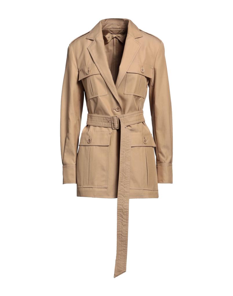 Max Mara Double-breasted blazer in camel and velvet - Suits