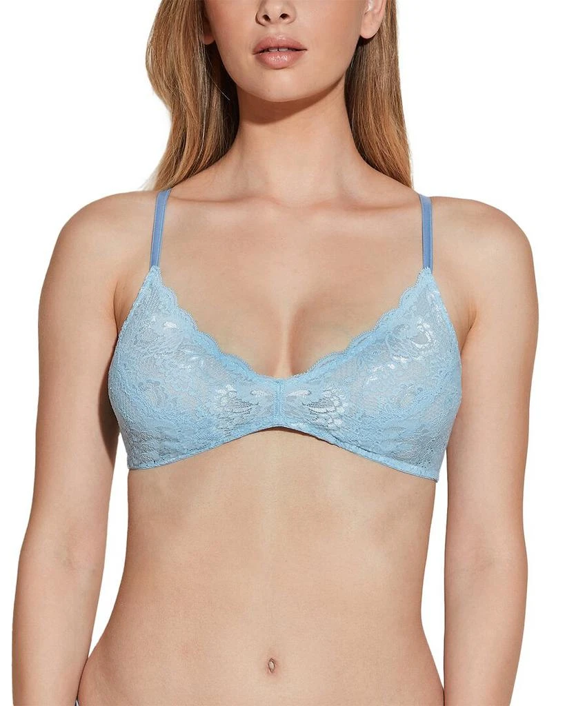 Cosabella Never Say Never Tie Me Up Silk Bralette 1