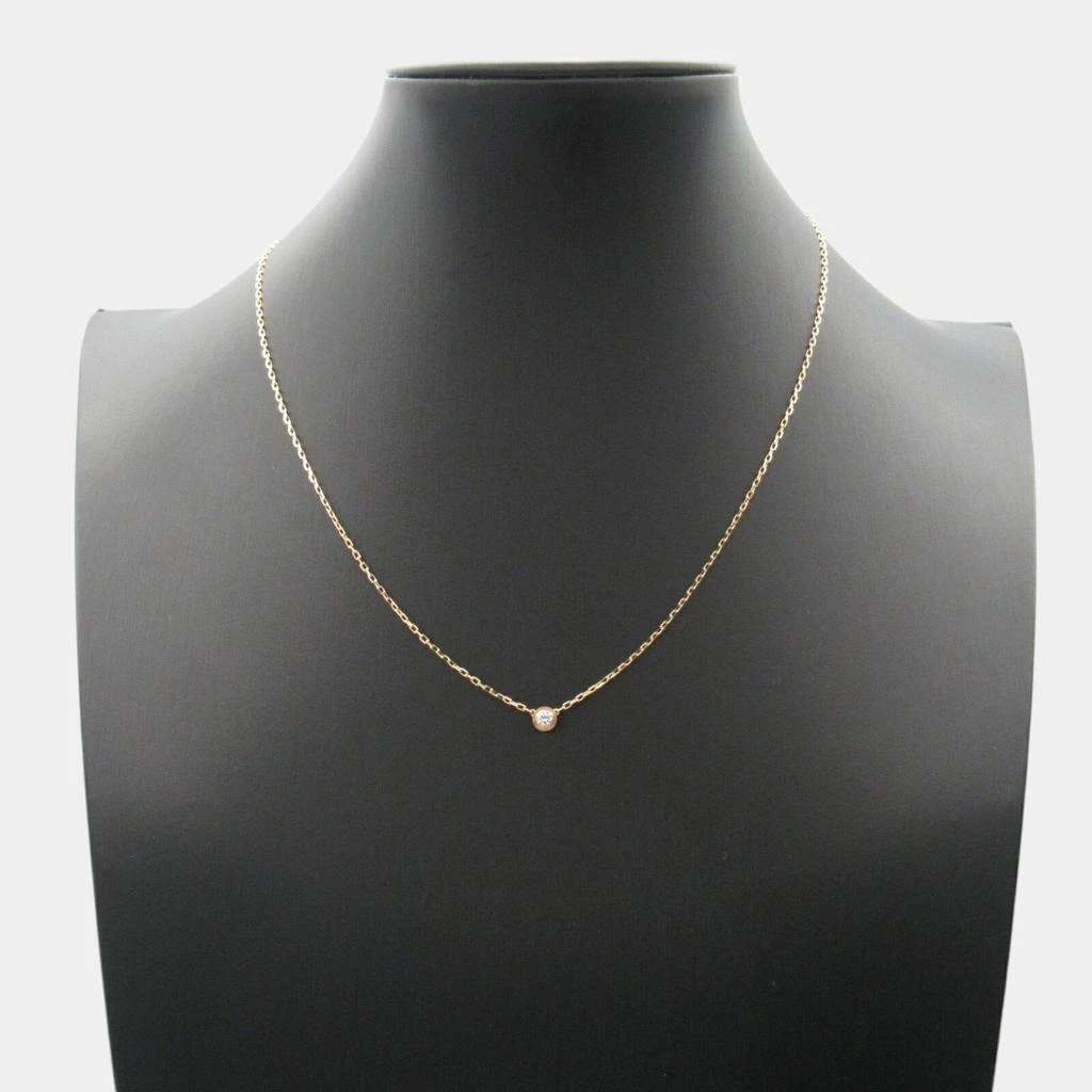 Cartier Cartier 18K Rose Gold Diamond D'Amour Small Necklace 2