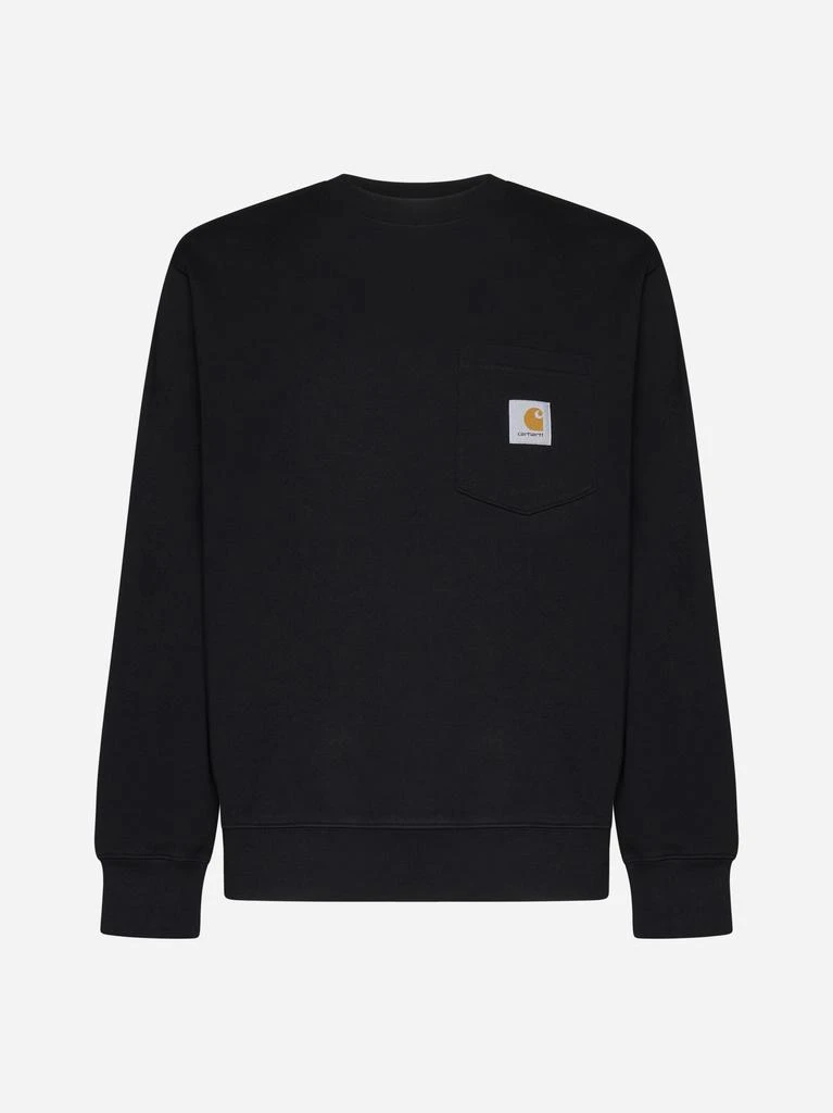 CARHARTT WIP Chest pocket cotton sweatshirt 1