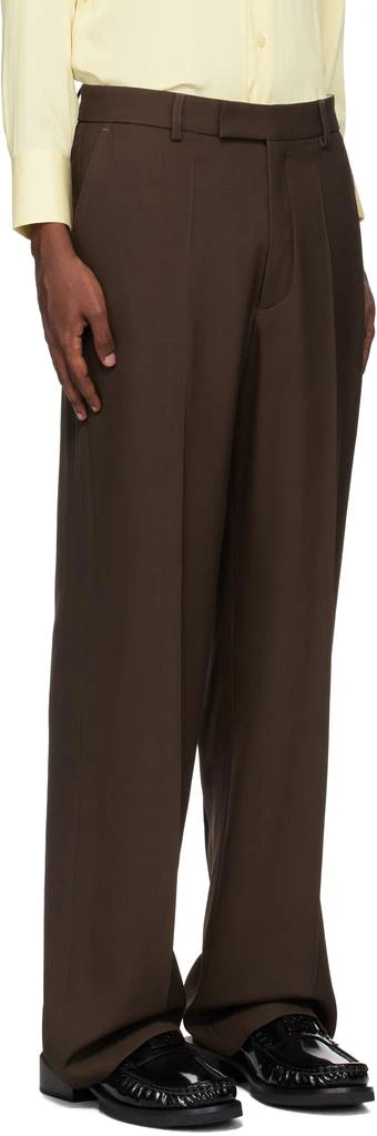 Second/Layer Brown Relaxed Primo Trousers 2