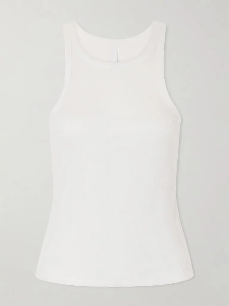SKIMS Ribbed-knit Jersey Tank