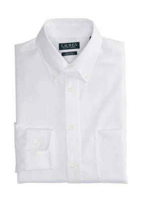 Lauren Ralph Lauren Ralph Lauren Mens Regular Fit Ultraflex Non Iron Stretch Dress Shirt 1