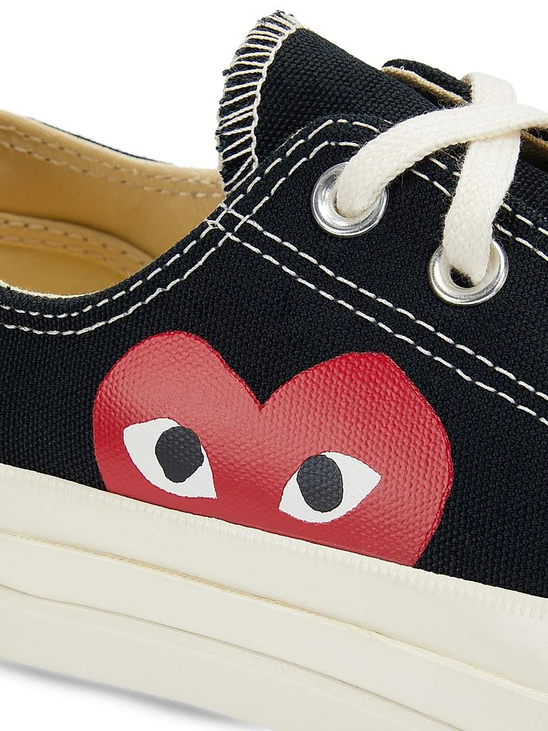 Comme des Garcons CdG PLAY x Converse Women's Chuck Taylor All Star Peek-A-Boo Low-Top Sneakers 5