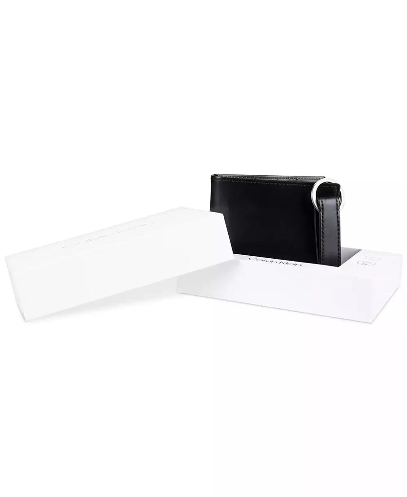 Calvin Klein Men's RFID Slimfold Wallet & Key Fob Set 5