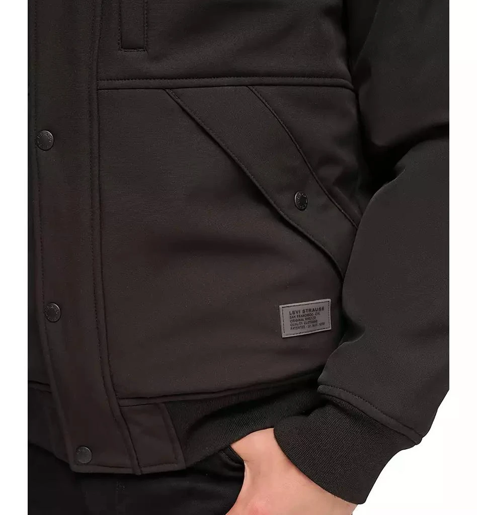 Levi's Men's Soft Shell Sherpa Lined Hooded Jacket 6