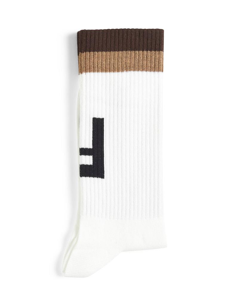 FENDI SILK FENDI SILK | White logo socks | Man | M
