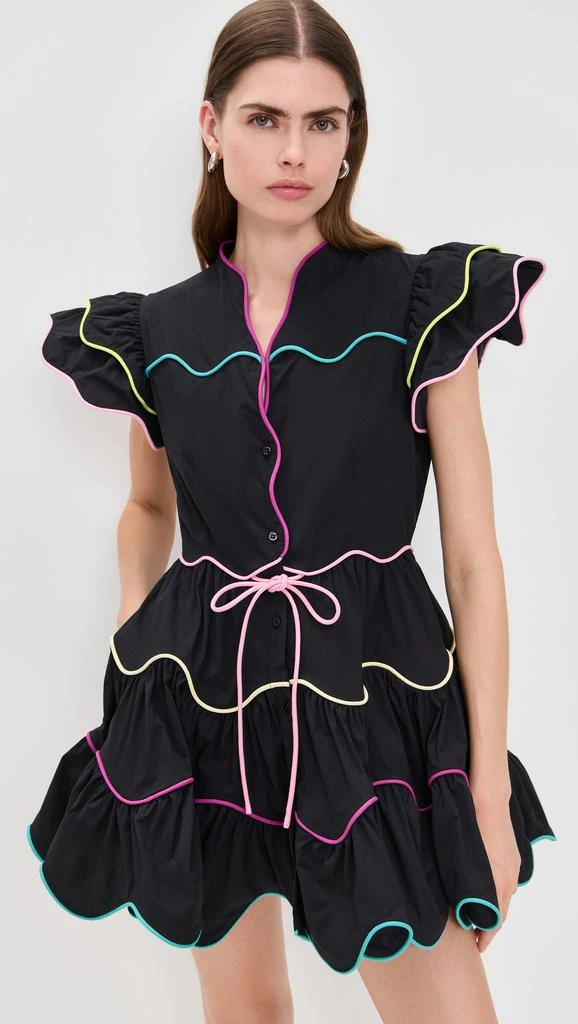 CeliaB Baba Cay Black Short Dress 1
