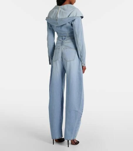 Alaïa Cropped denim jacket 3