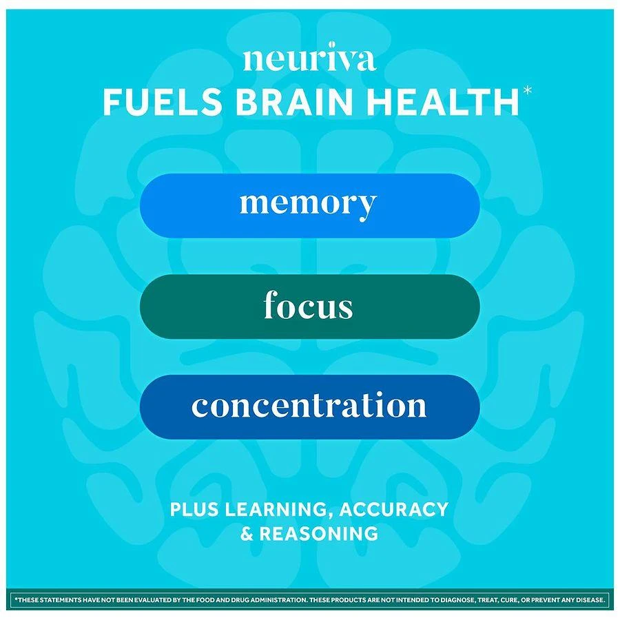 Neuriva Brain Health Supplement, Vitamins B12 & B6, Support for Memory and Focus Strawberry 7