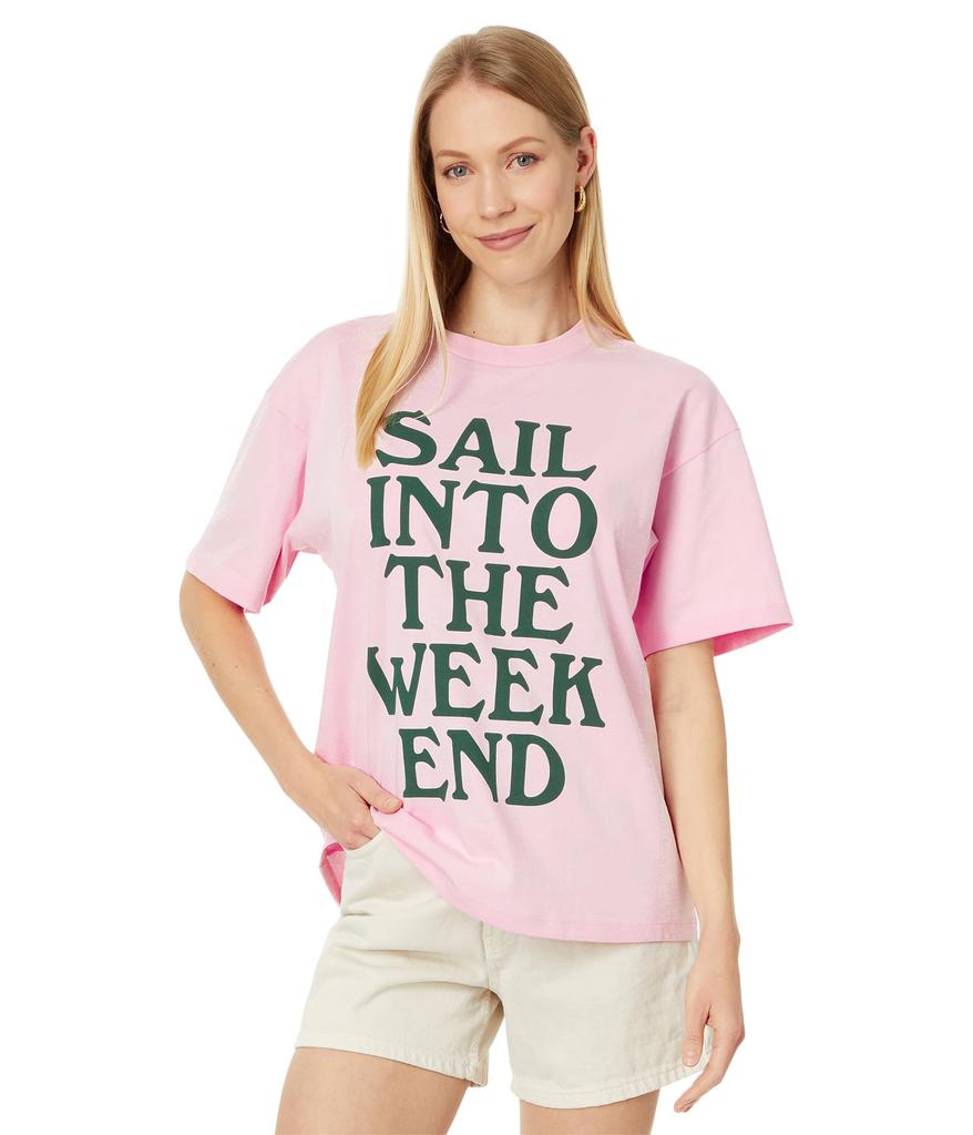 Vineyard Vines Oversized Crew Neck SS Tee