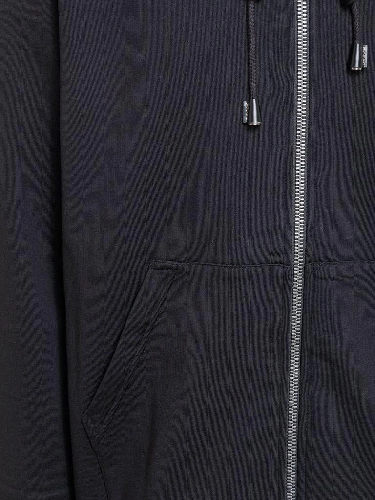 Burberry Burberry Check Detailed Zipped Drawstring Hoodie 4