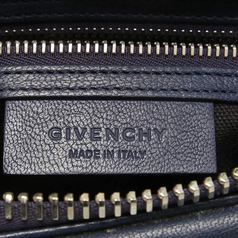 Givenchy Givenchy Navy Blue Leather Mini Antigona Satchel 11