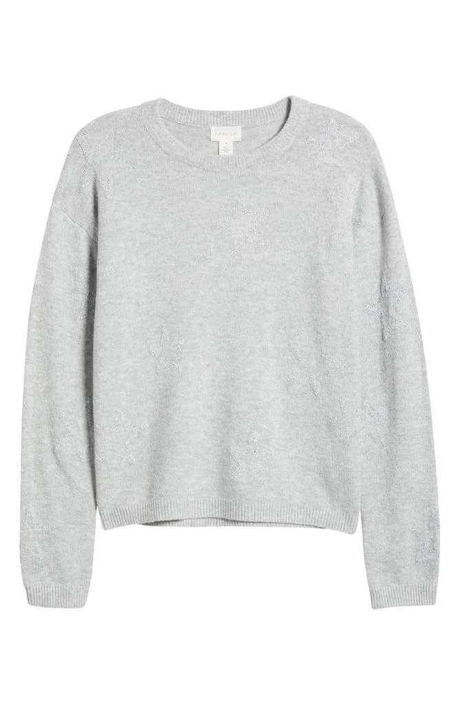 Caslon Star Jacquard Sweater 5