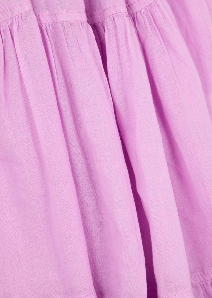 Devotion Lavrentia tiered cotton mini dress 5