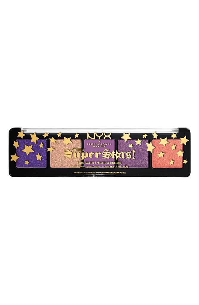 NYX PROFESSIONAL MAKEUP NYX COSMETICS 5-Pan Gimme Super Stars Color Palette