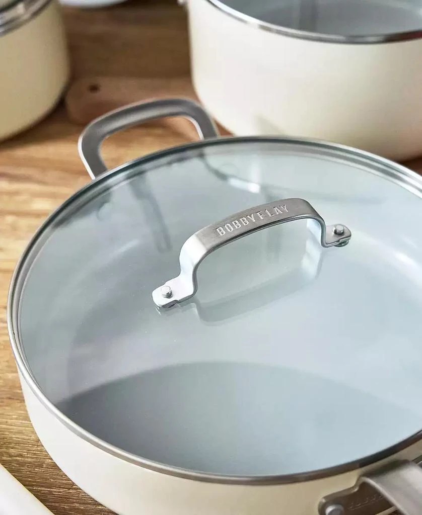 Greenpan X Bobby Flay Professional Grade Ceramic Nonstick 13-Piece Cookware Set 9