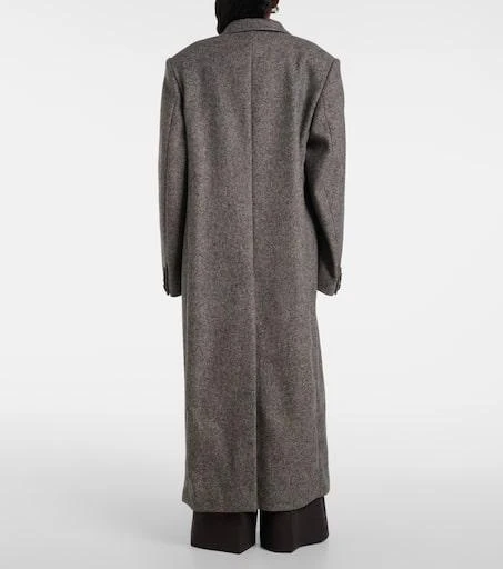 Stella McCartney Double-breasted wool and silk-blend coat 3