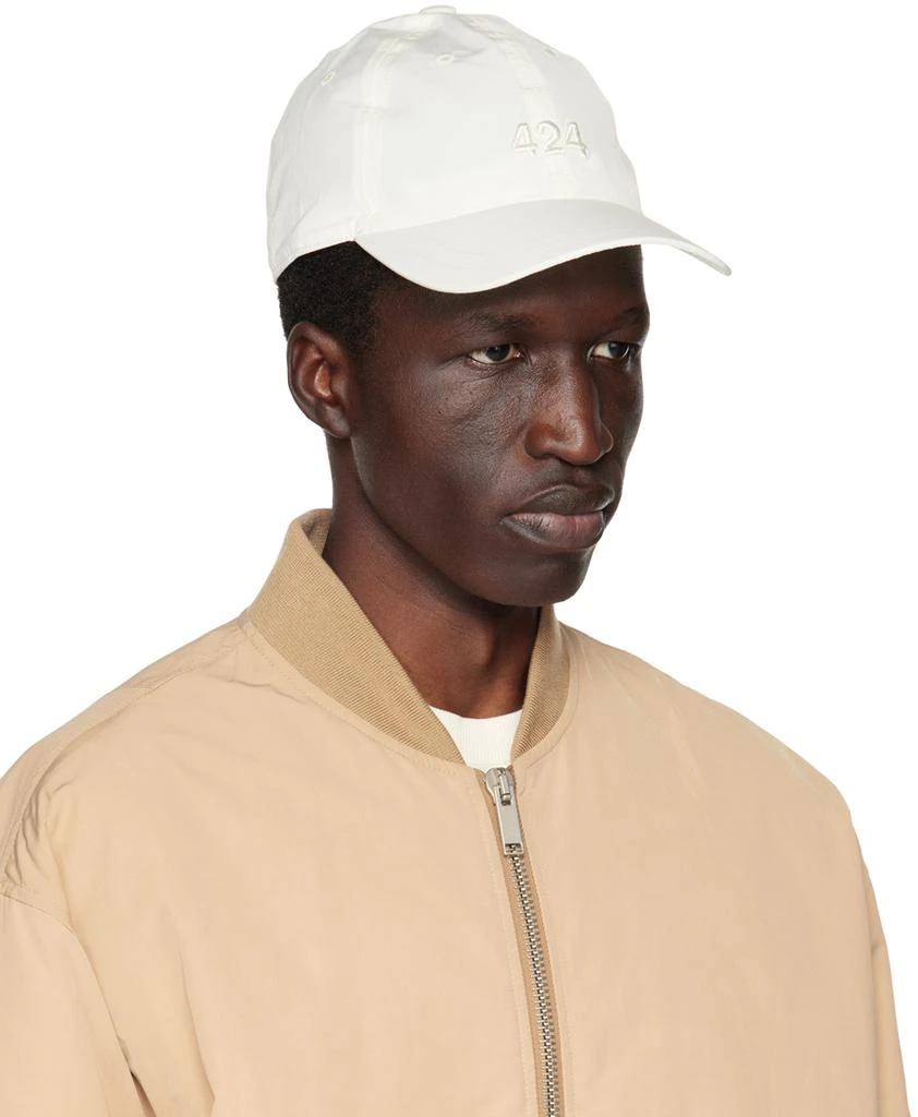424 White Logo Cap 2