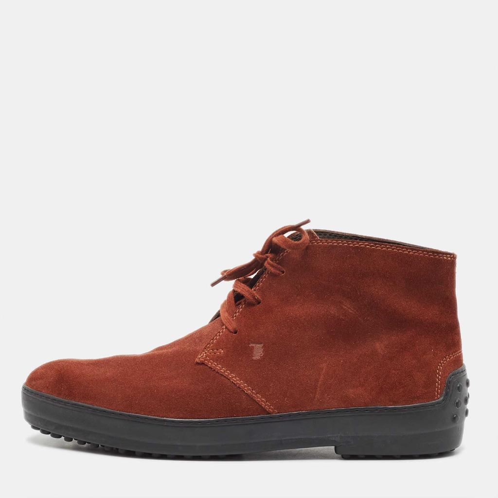 Tod's Tod's Brown Suede Chukka Ankle Boots Size 43