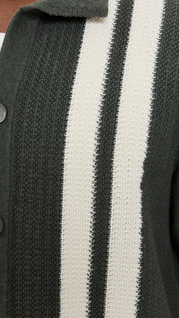NN07 Ares Knit Button Down Polo 5